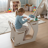 Woodlex MiniDesk – Smart Study Table & Chair for Kids