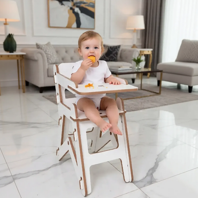 Woodlex MiniDine Chair  – Modern Feeding Chair for Toddlers